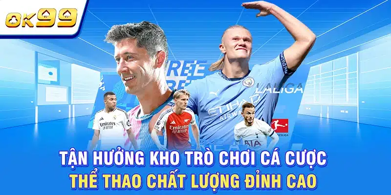 OK99 Esrlki | Sân Chơi Chất Lượng Số 1 Châu Á | Tặng Thưởng 199K 5 Tận hưởng kho trò chơi cá cược thể thao chất lượng đỉnh cao